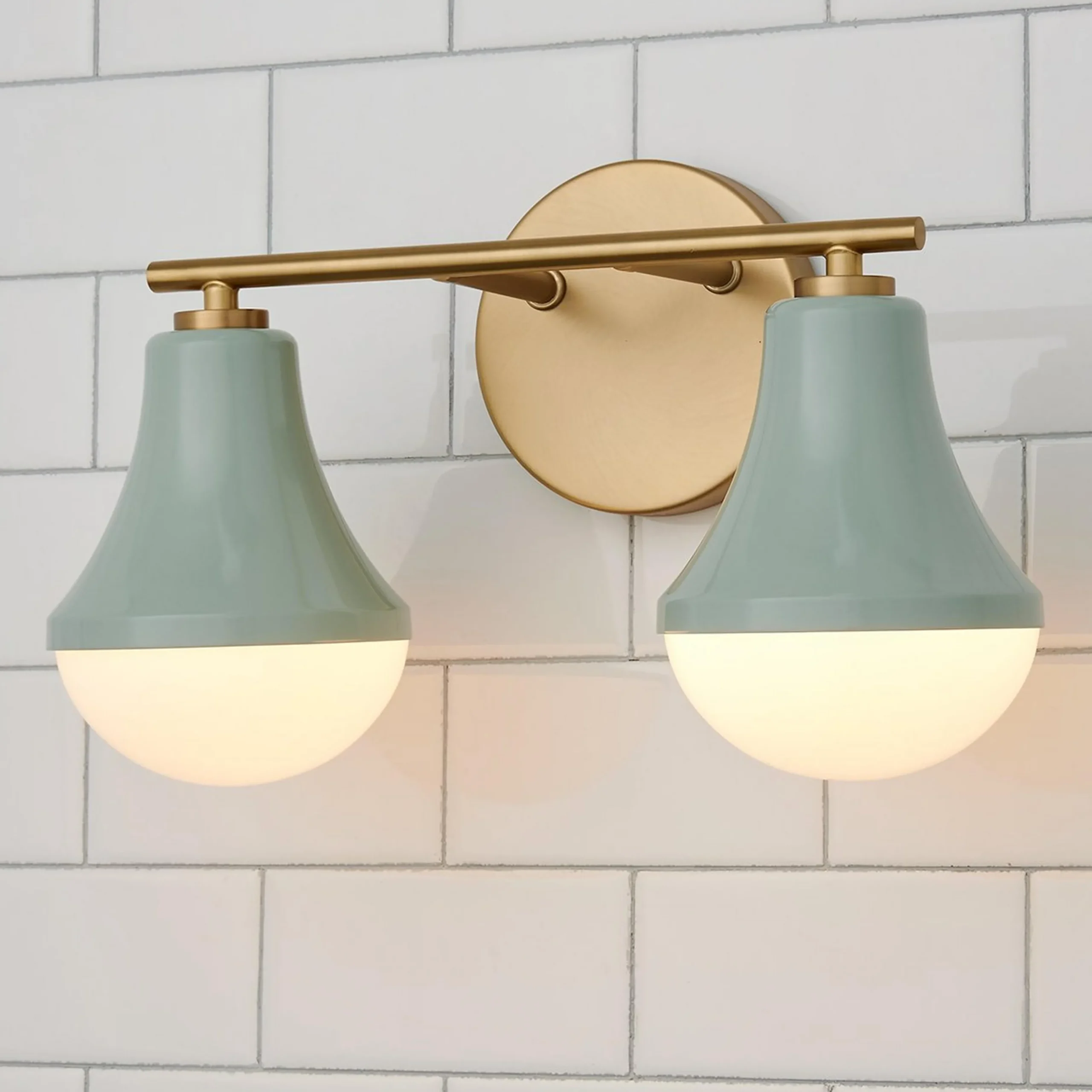 Rockford Retro Vanity Light - 2 Light