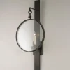 Rod and Hoop Rustic Iron Sconce