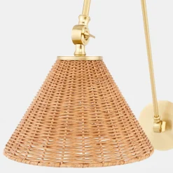 Rosa Swing Arm Sconce