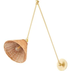 Rosa Swing Arm Sconce