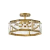 Rosalind LED Semi-Flush Ceiling Light