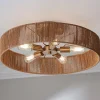 Roshella Rope Semi-Flush Ceiling Light
