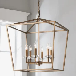 Roswell Openwork Lantern - 6 Light