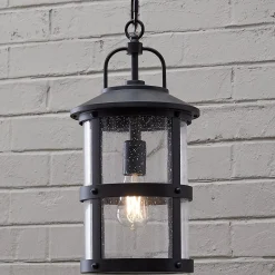 Rugged River Hanging Outdoor Lantern