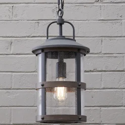 Rugged River Hanging Outdoor Lantern