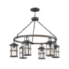 Rugged River Outdoor Chandelier