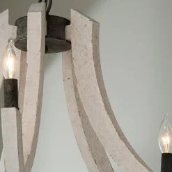 Rustic Brolly Chandelier