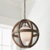 Rustic Floating Pearl Pendant Chandelier