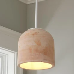Rustic Terracotta Pendant