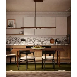 Sagittarius LED Linear Island Chandelier