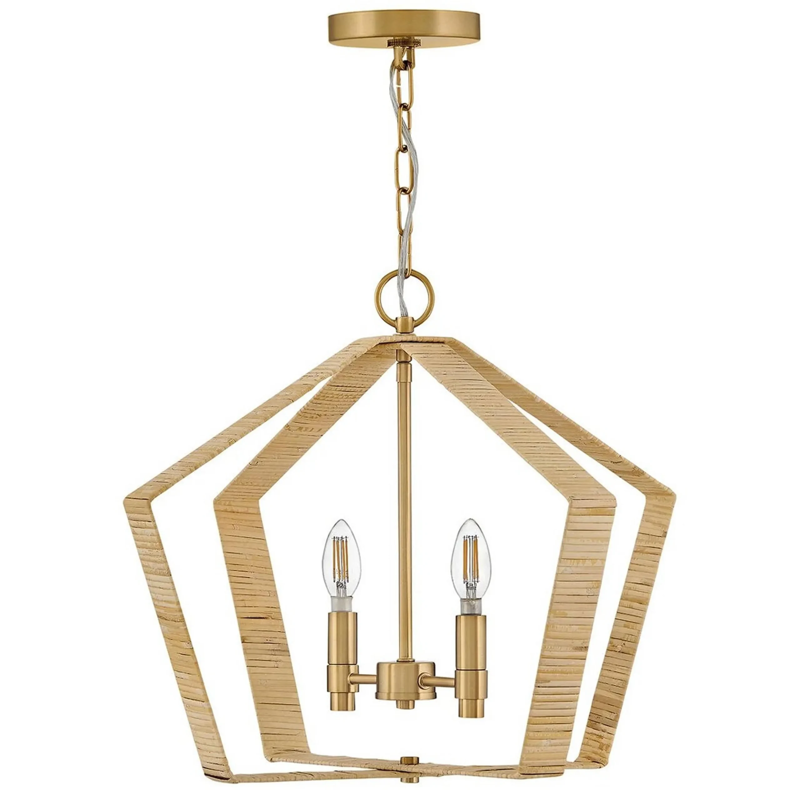 Sampriti Lantern - Rattan
