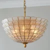Sandra Capiz Convertible Semi-Flush Ceiling Light