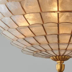 Sandra Capiz Convertible Semi-Flush Ceiling Light