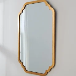 Scalloped Edge Mirror