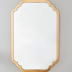 Scalloped Edge Mirror