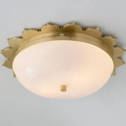 Scalloped Petals Ceiling Light
