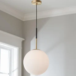 Scandinavian Large Mod Globe Pendant