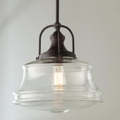 Schoolhouse Bell Pendant