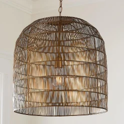 Sculpted Cage Pendant