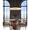 Septimus Ring Chandelier - Small - Faux Alabaster