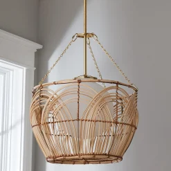 Serene Deco Basket Lantern