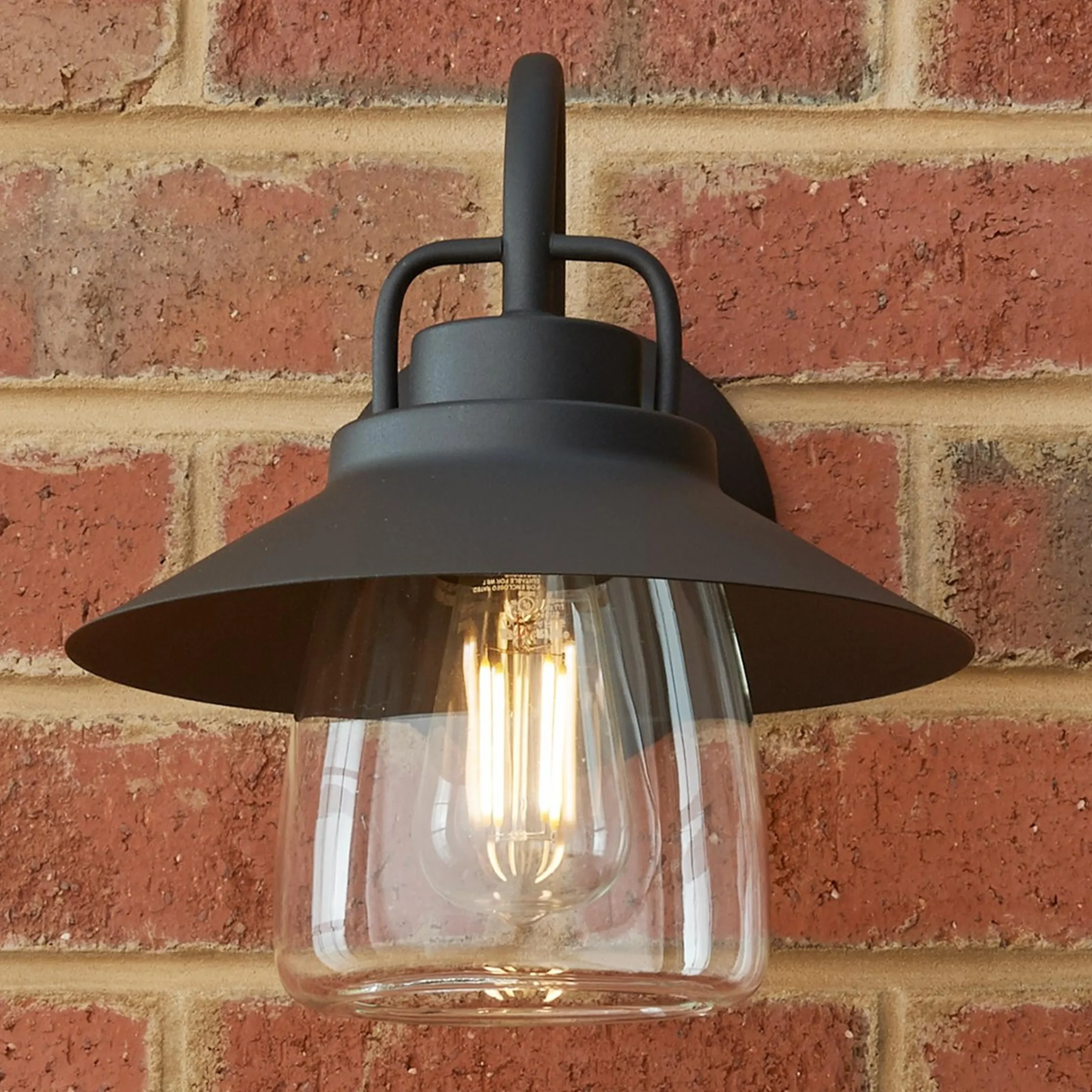 Shaded Firefly Outdoor Sconce