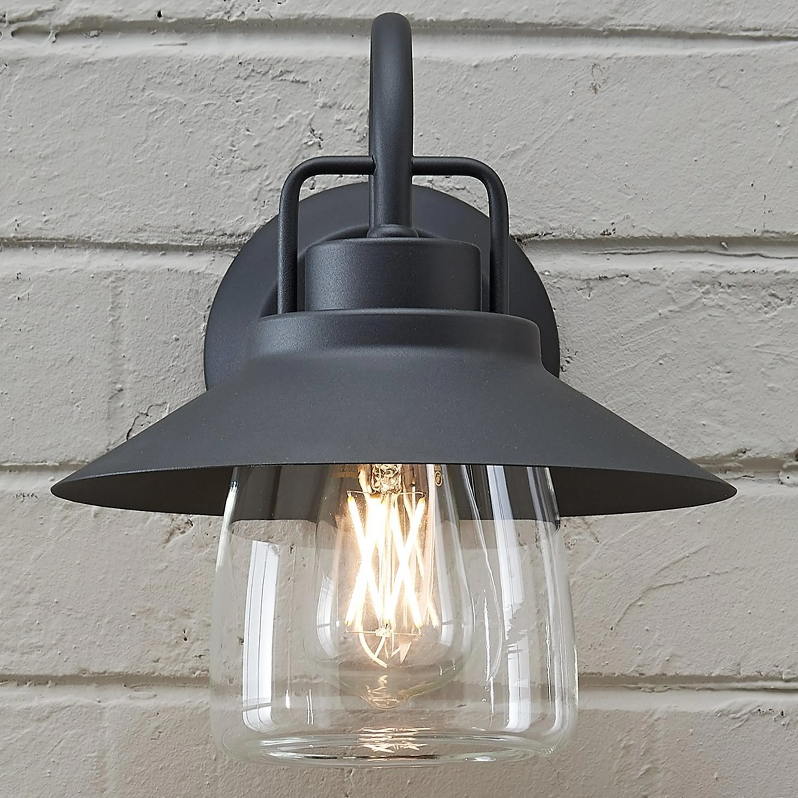 Shaded Firefly Outdoor Sconce
