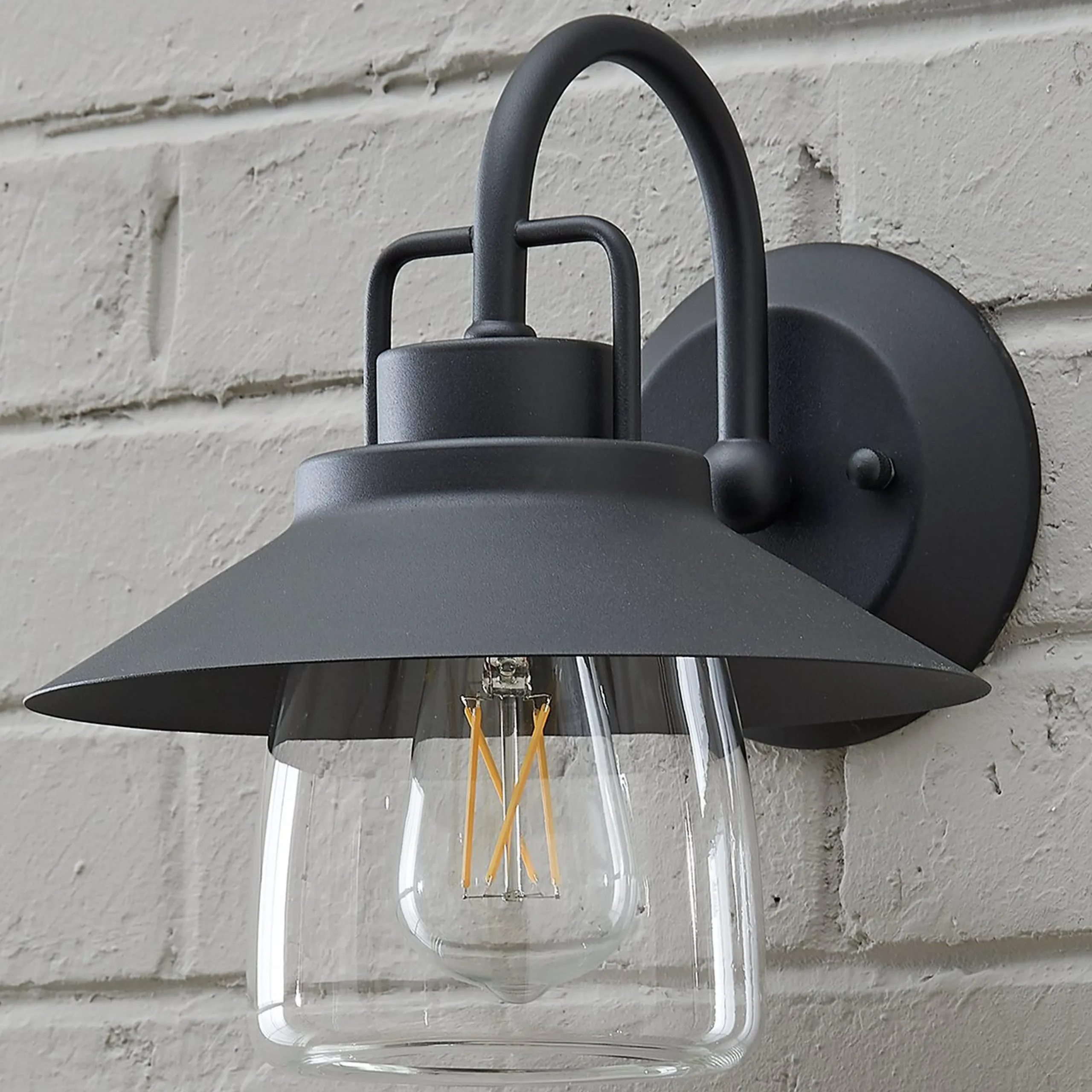 Shaded Firefly Outdoor Sconce