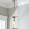 Simple Glass Cylinder Pendant
