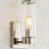 Simple Glass Cylinder Sconce - 1 Light