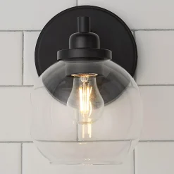 Simple Globe Bath Sconce
