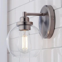 Simple Globe Bath Sconce