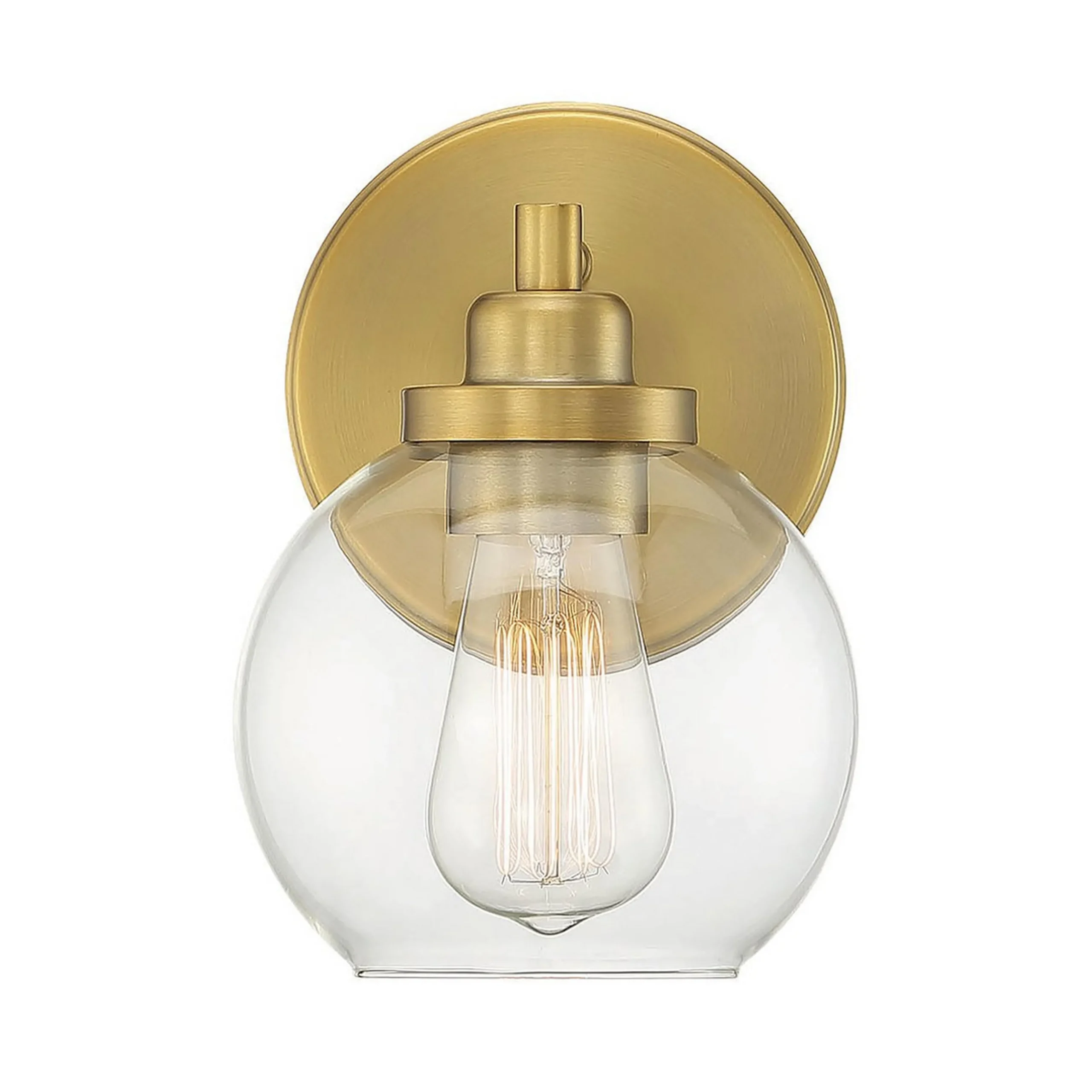 Simple Globe Bath Sconce