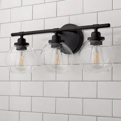 Simple Globe Vanity Light - 3 Light