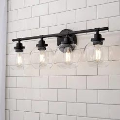 Simple Globe Vanity Light - 4 Light