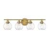 Simple Globe Vanity Light - 4 Light