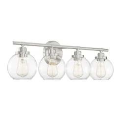 Simple Globe Vanity Light - 4 Light