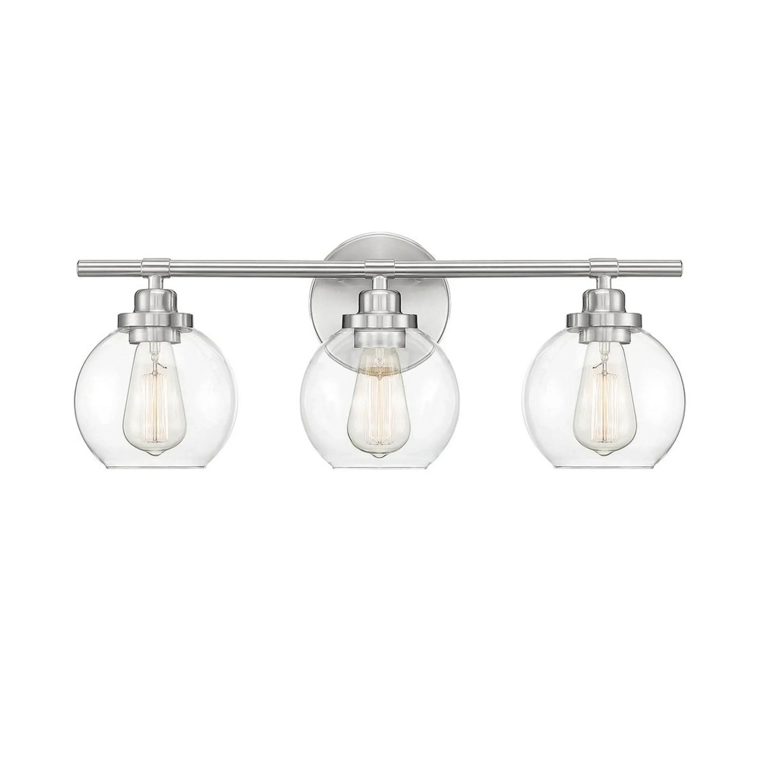Simple Globe Vanity Light - 3 Light