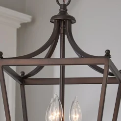 Simple Mini Pagoda Lantern - 3 Light