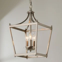 Simple Mini Pagoda Lantern - 3 Light