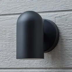 Single Spotlight Outdoor Sconce - Dome