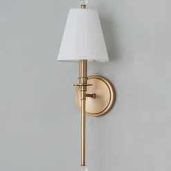 Sleek Adorned Bar Sconce