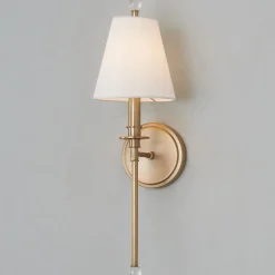 Sleek Adorned Bar Sconce