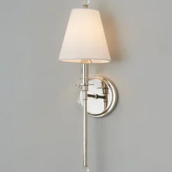 Sleek Adorned Bar Sconce