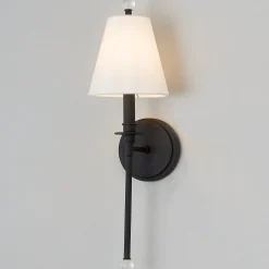 Sleek Adorned Bar Sconce