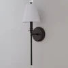 Sleek Adorned Bar Sconce