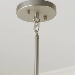 Sleekly Modern Squared Chandelier - 6 Light