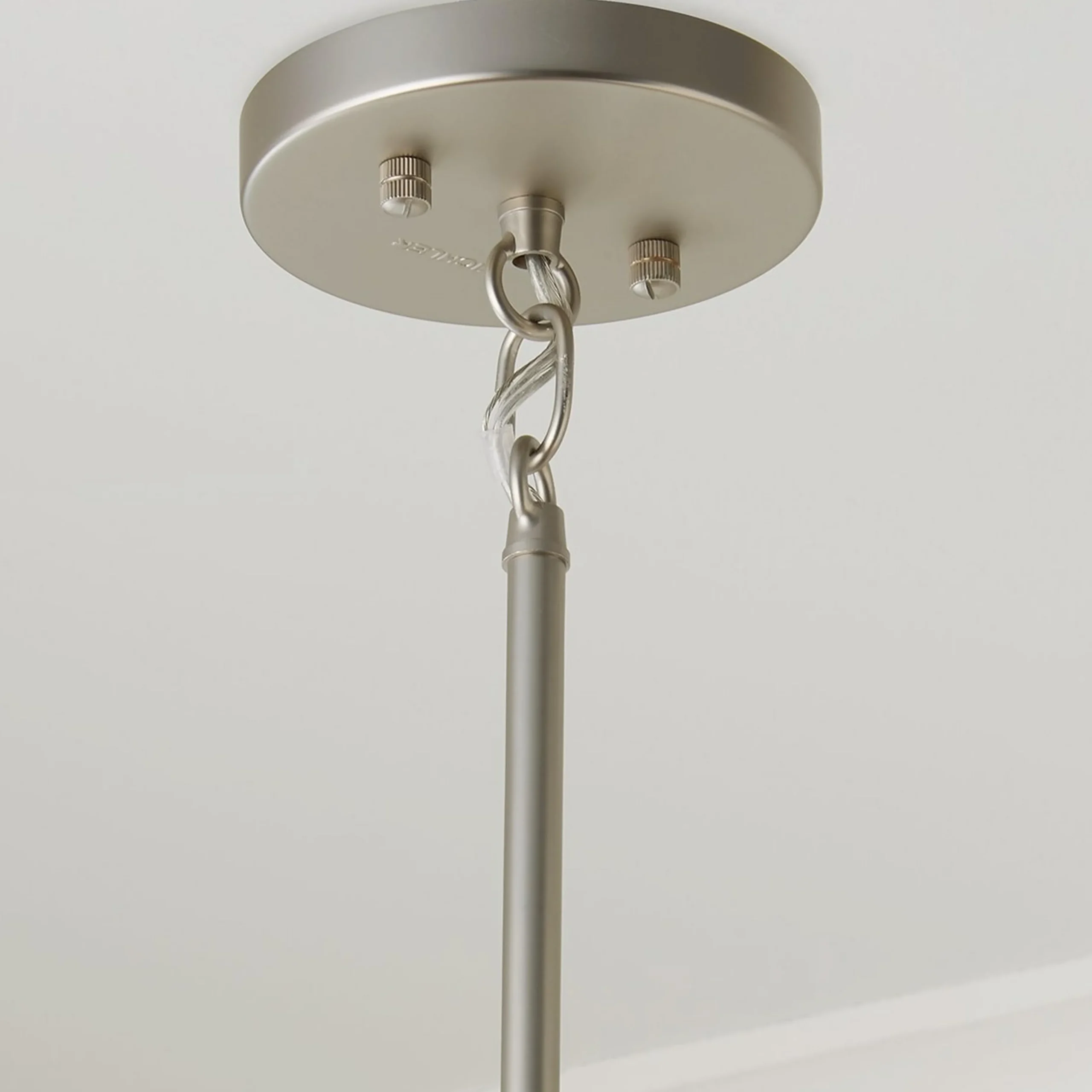 Sleekly Modern Squared Chandelier - 6 Light