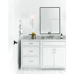 Slim Hourglass Bar Sconce