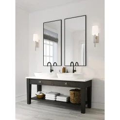 Slim Hourglass Bar Sconce